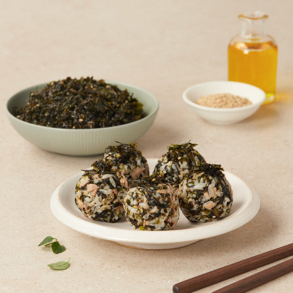 [CJW] Roasted & Seasoned Seaweed Snack 30g (Anchovy & Nuts) / 청정원 건강한 돌김자반 멸치견과류맛 30g