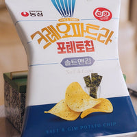 [Nongshim]Cleopatra Potato Chips Salt & Seaweed 50g 농심 크레오파트라 포테토칩 솔트앤김 50g