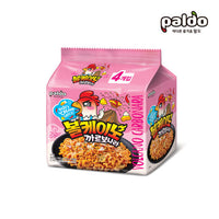 [Paldo]Volcano Carbonara Noodle Multi 105gx4pack 팔도 까르보나라 멀티 105gx4팩