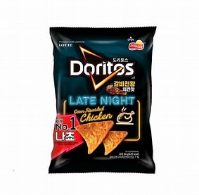 Lotte Doritos Galbi King Chicken Flavor Chips 84g/롯데 도리토스 갈비천황치킨맛 84g