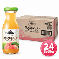 [Woongjin] Gaya Farm Juice 180ml (Tomato / Carrot / Peach / Pear/Pomegranate) 웅진 가야농장 주스 180ml