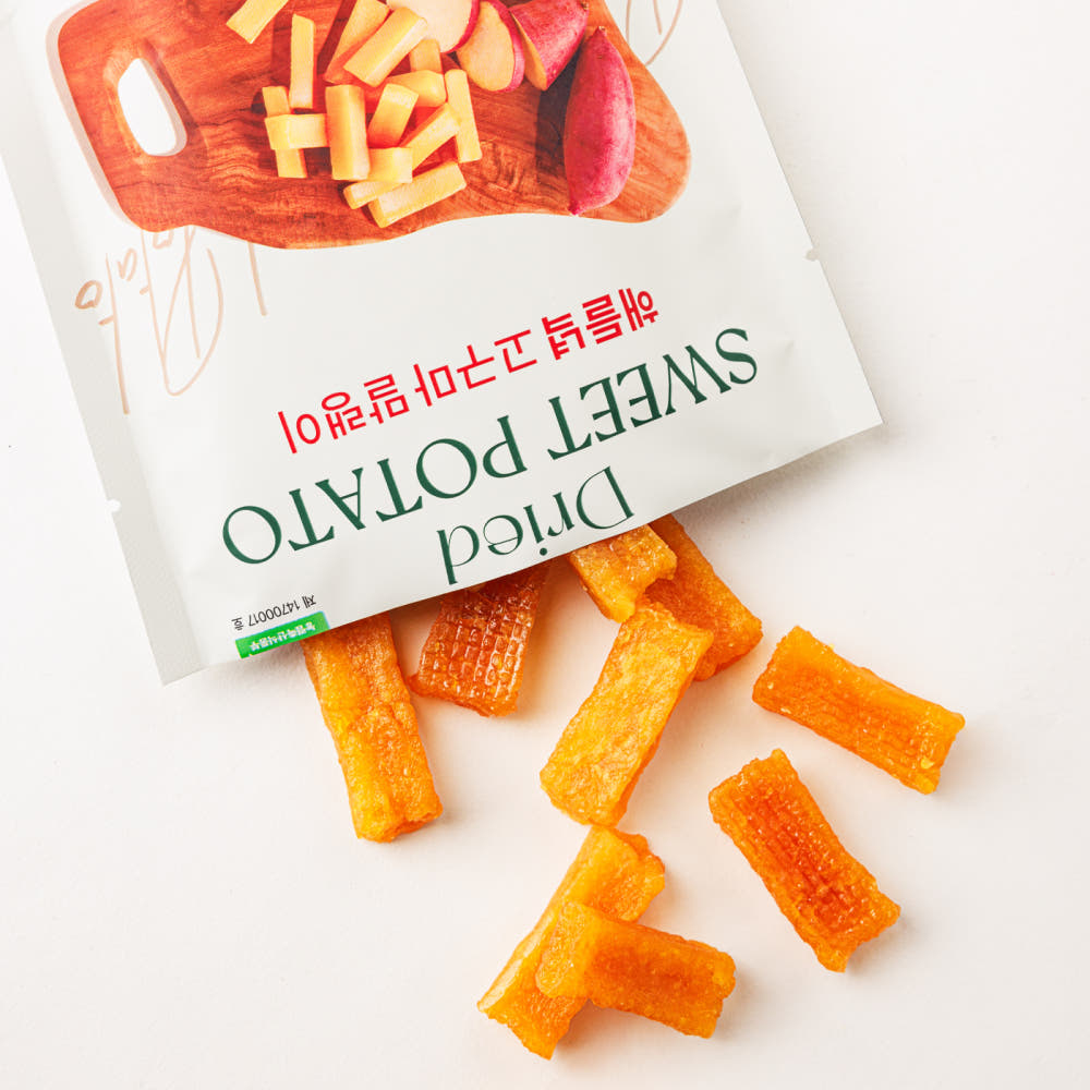 [HDN]Organic Dried Sweet Potato 60g 해들녘 무농약 황토 고구마 말랭이 60g