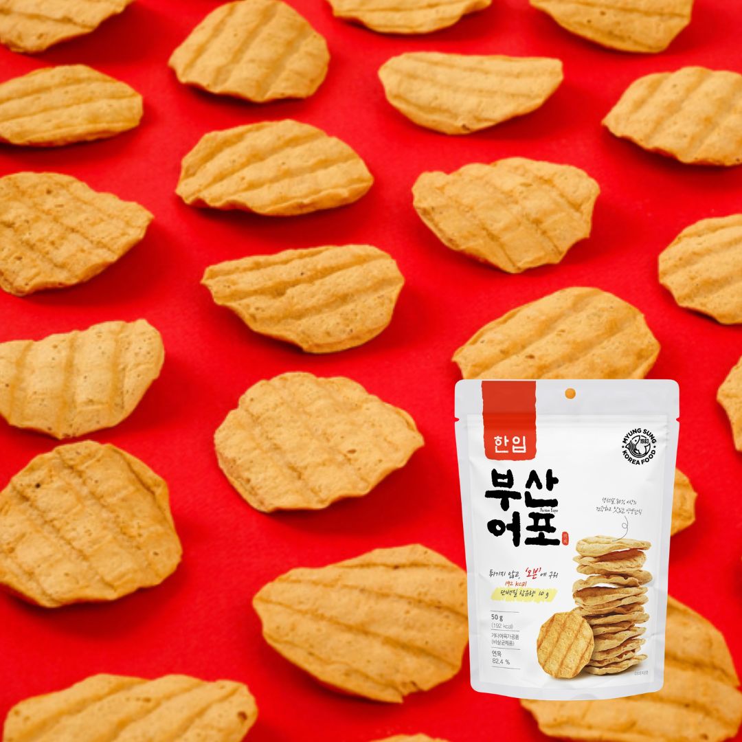 [SUH] One Bite Busan Fish Cake Sheet 50g 한입 부산어포 50g