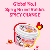 [Samyang] Carbo Buldak Hot Chicken Glass Noodle 164.5g / 삼양 까르보 불닭납작당면 164.5g