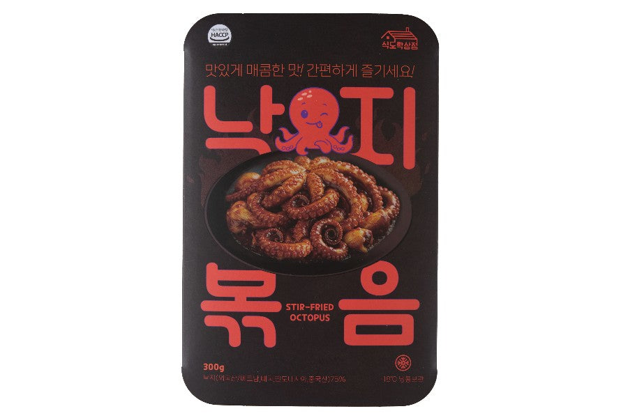 [Sikdorak]Korean Spicy Octopus Stir-fry 300g 식도락푸드 낙지볶음 300g