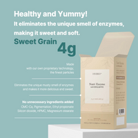 [HNB] Nutri Enzyme (Sweet Grain, Choco) (4g*30ea) Ultra-High Values Digestive enzyme Powder