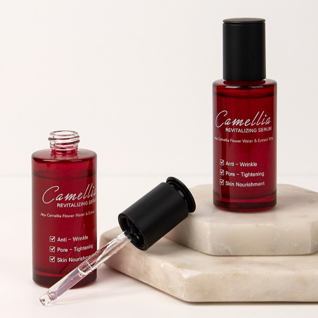 [Jejuindi] Camelia Revitalizing Serum 30ml / 카멜리아 리바이탈라이징 세럼