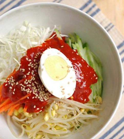 [Ofood]Spicy & Sweet Bibim Jjolmyeon 2 servings 410g/대상 새콜달콤 비빔 쫄면 2인분 410g