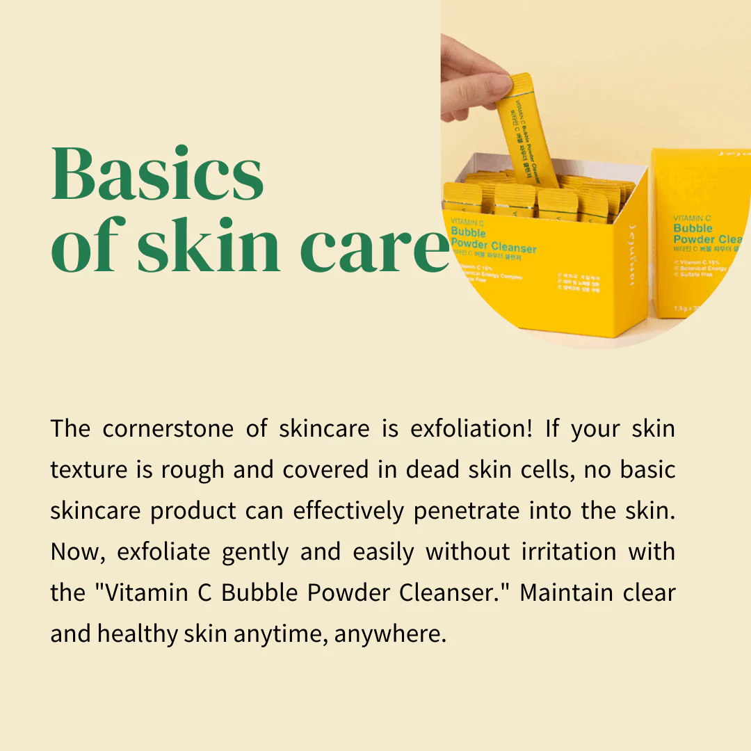 [Jejuindi] Vitamin C Bubble Powder Cleanser 30ea / 비타민C 버블 파우더 클렌저 30ea