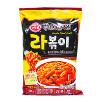 Ottogi Tteokbokki with Ramyeon 436g /오뚜기 뚜기네 분식집 라뽁이 436g