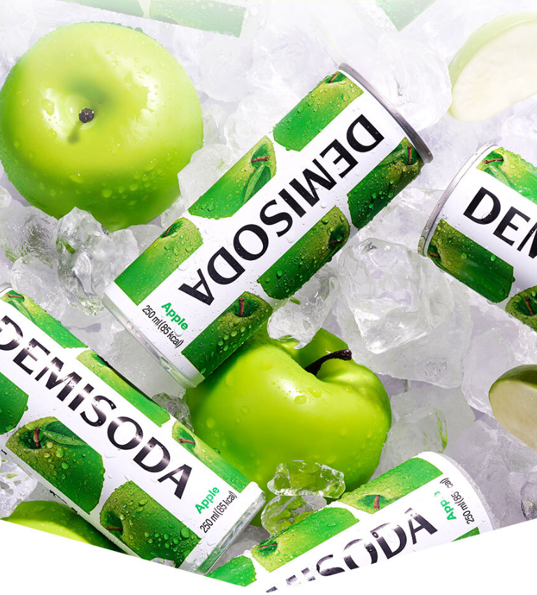 [Donga Otsuka] Demisoda Apple 250ml / 동아오츠카 데미소다 사과 250ml