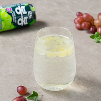 [Bundle of 2][Haitai] Korean Crushed Pear / Grape Bong Bong Juice Drink / 해태 갈아만든배 포도 봉봉