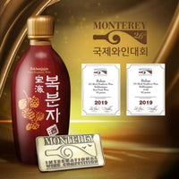 [Bohae] Bokbunja Black Raspberry Wine Korean Wine 375ml / 보해 복분자주 375ml