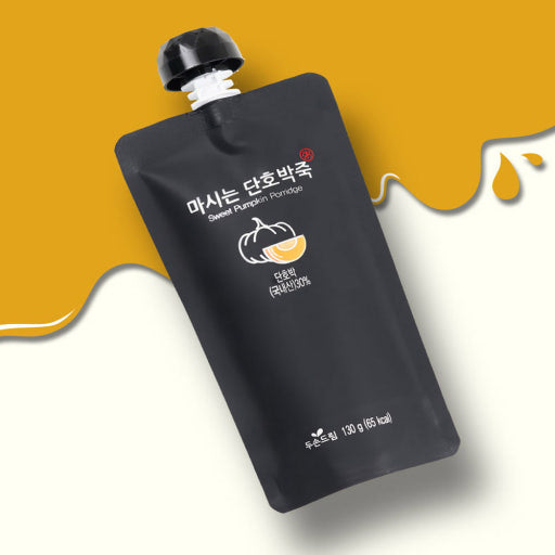 [Dooson]Ready to eat Porridge(Sweet Pumpkin/Black Bean/Red Bean/Sweetpotato/Nut)130g 두손 마시는죽(단호박/검은콩/닽팥/고구마/견과)130g