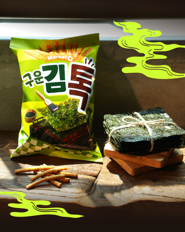 [Orion] Market O Squid Tok Grilled Squid Flavor 80g 오리온 마켓오 오징어톡 구운 오징어맛 80g