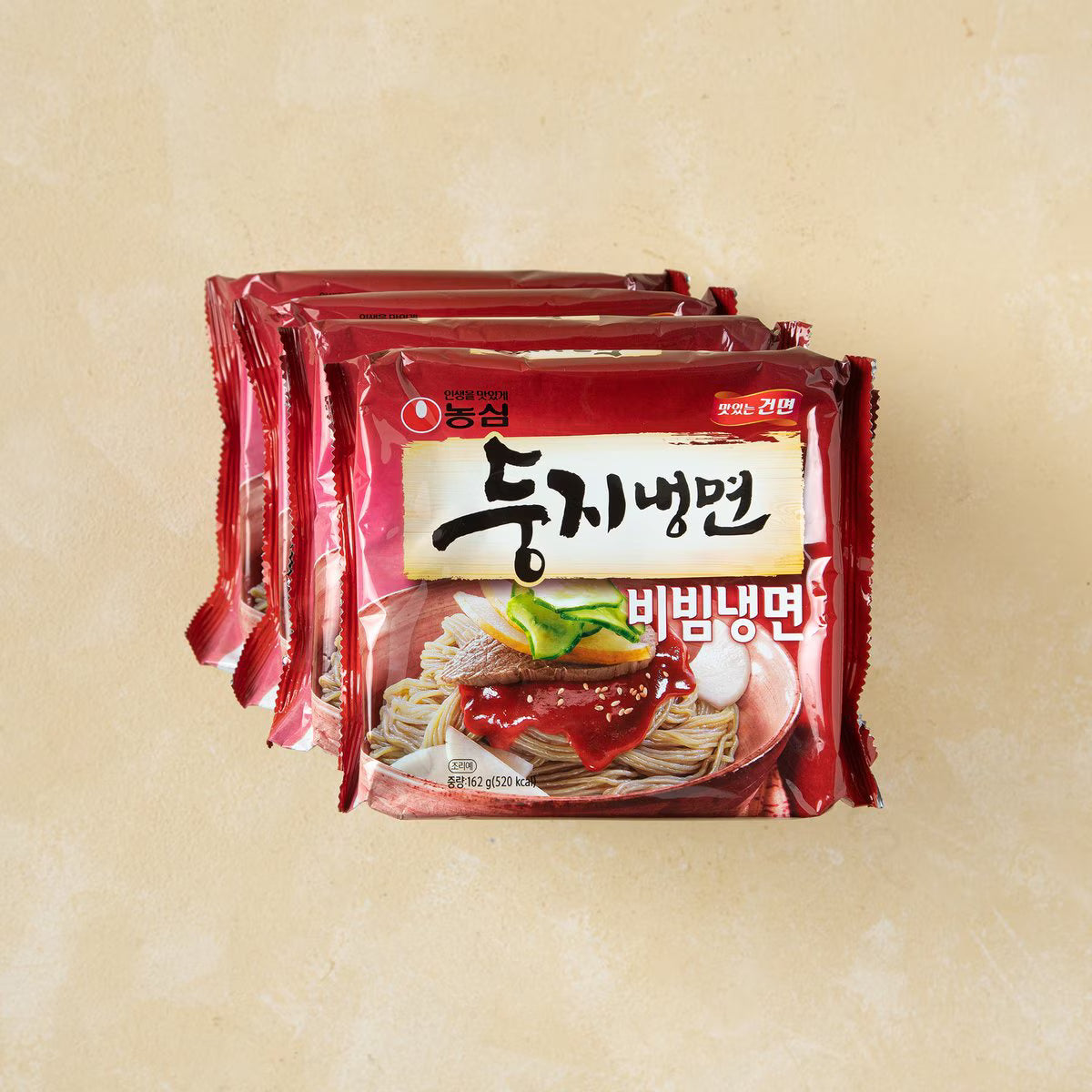 [Nongshim] Doogji Cold Noodles (161gx4ea) / Chilled Broth MulNaengmyun / 농심 둥지 물냉면 (161gx4ea)
