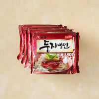 [Nongshim] Doogji Cold Noodles (161gx4ea) / Chilled Broth MulNaengmyun / 농심 둥지 물냉면 (161gx4ea)