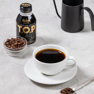 [Maxim] TOP Can Coffee The Black 380ml / 동서 맥심 티오피 더블랙 380ml