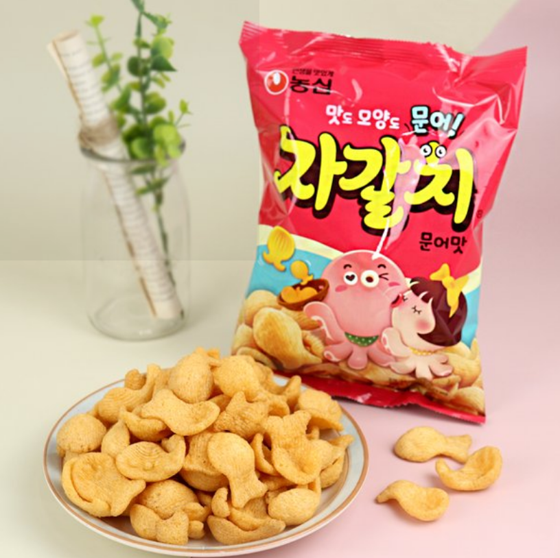 Nongshim Tako chip snack 90g / 농심 자갈치 90g