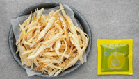 [GOMGOM]Korean Roasted Dried Pollock Strips with Sauce 240g 곰곰 먹태채 소스 세트 240g