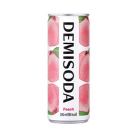 [Donga Otsuka] Demisoda Peach 250ml / 동아오츠카 데미소다 복숭아 250ml