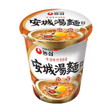 [Nongshim] Ansungtangmyun Cup Noodle 66g / 농심 안성탕면 컵 66g