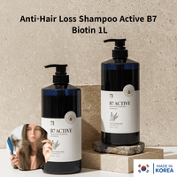 [Sallim Baekseo] Anti-Hair Loss Shampoo Active B7 Biotin 1L 살림백서 탈모 샴푸 엑티브B7 맥주효모 앤 비오틴 1L