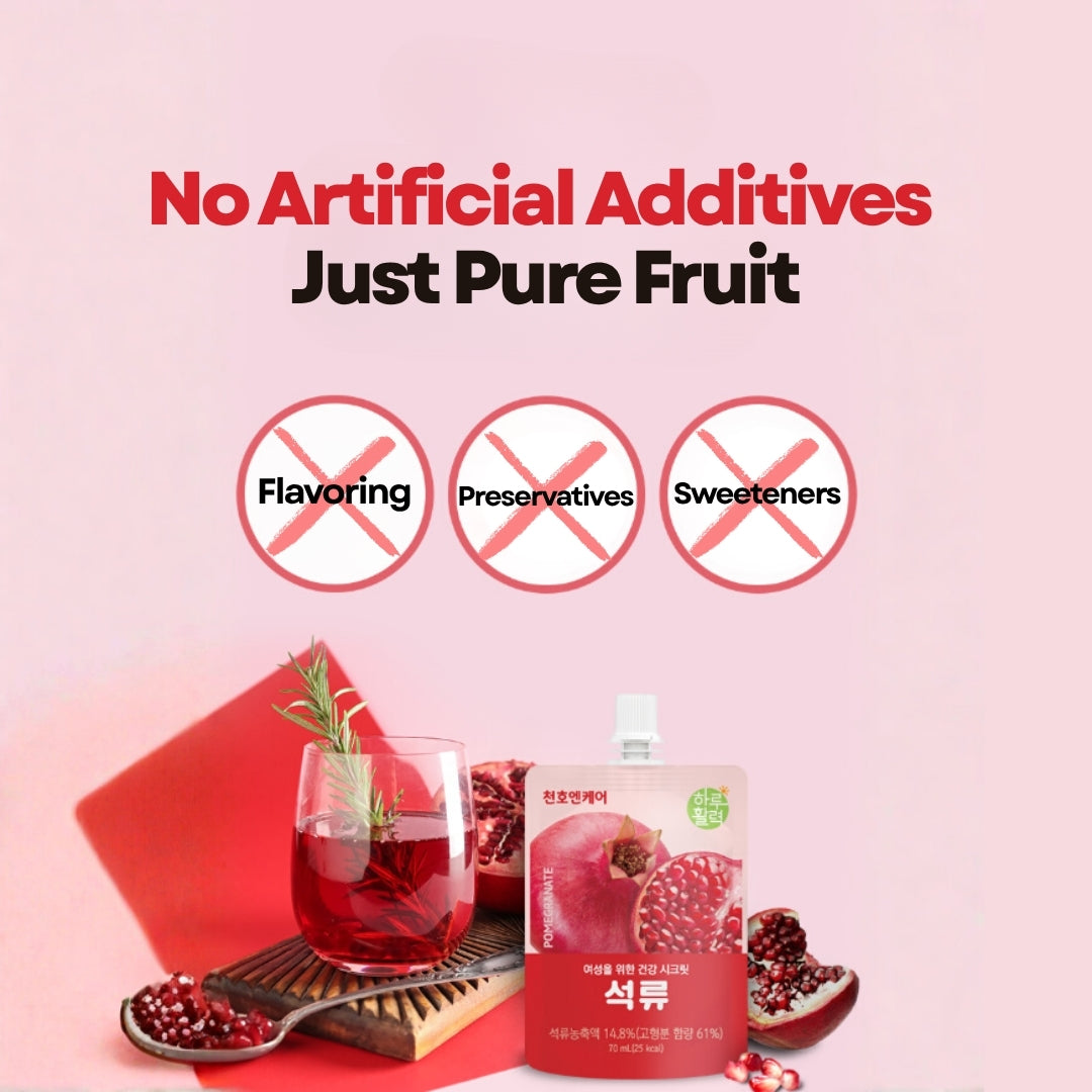 [CHUNHO N CARE] Pomegranate Juice 1 Box (70ml*30pack) / 천호엔케어 하루활력 석류주스 1박스(30포)