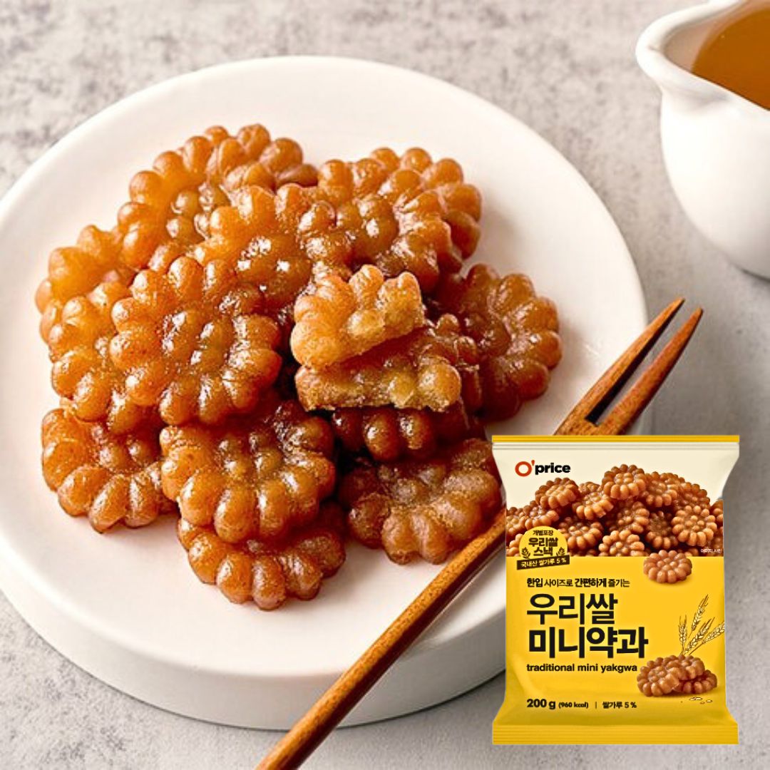 [Oprice] Traditional Mini Yakgwa 200g / 오프라이스 우리쌀 미니약과 200g