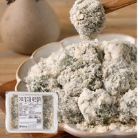[KONG]Hulled Red Bean Mugwort Rice Cake 200g 콩사랑 거피팥고물쑥인절미 200g
