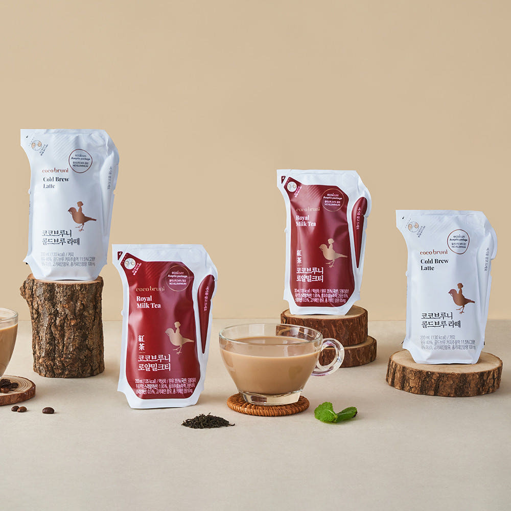 [Vilac]Cocobruni Cold Brew(Latte/Vanilla Latte)/Royal Milk Tea200mlx3pack 비락 코코브루니 콜드브루 (라떼/바닐라라떼)/ 로얄 밀크티 200mlx3팩