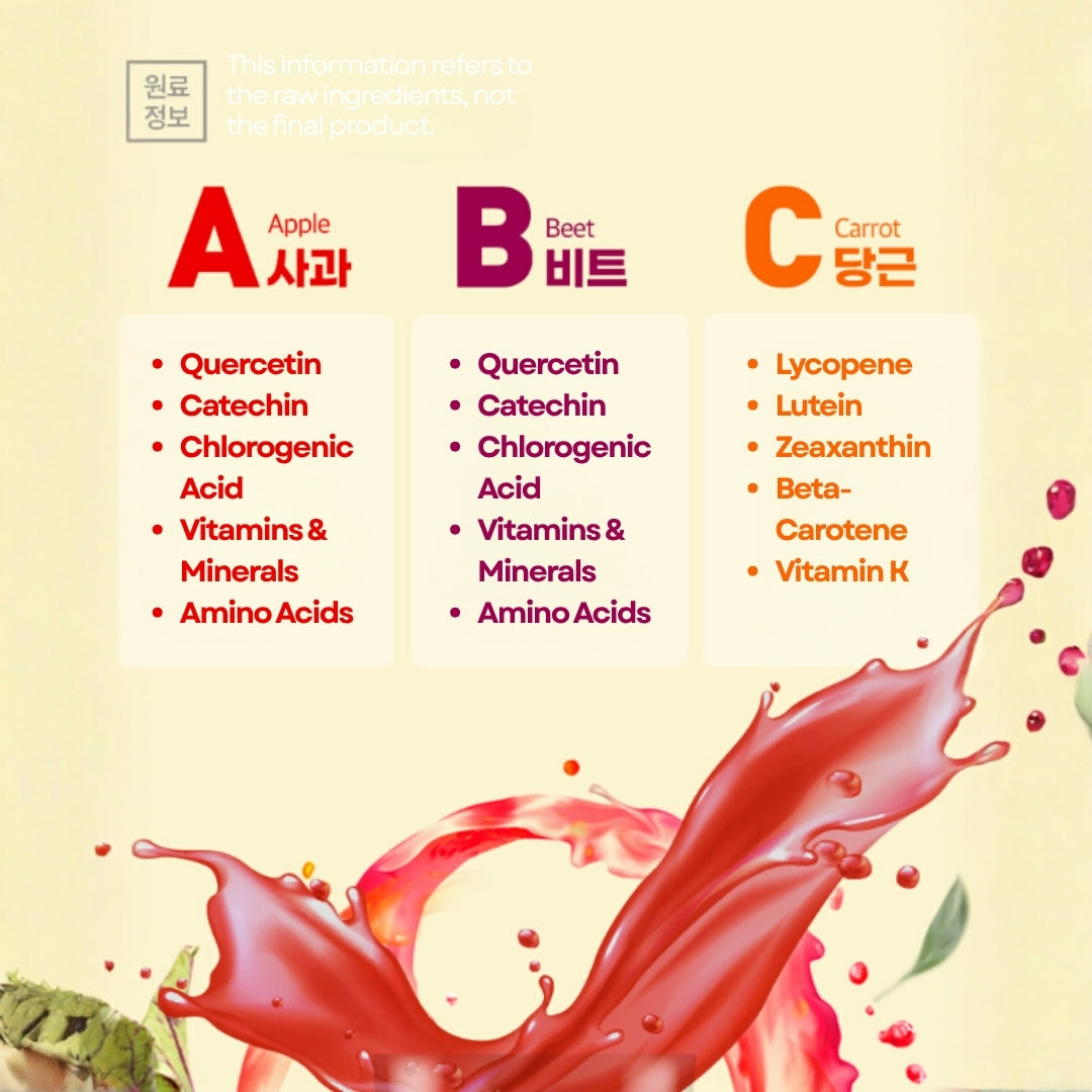 [CHUNHO N CARE] Organic ABC Juice 1 Box (70ml*30pack) / 천호엔케어 오가닉 ABC주스 1박스(30포)
