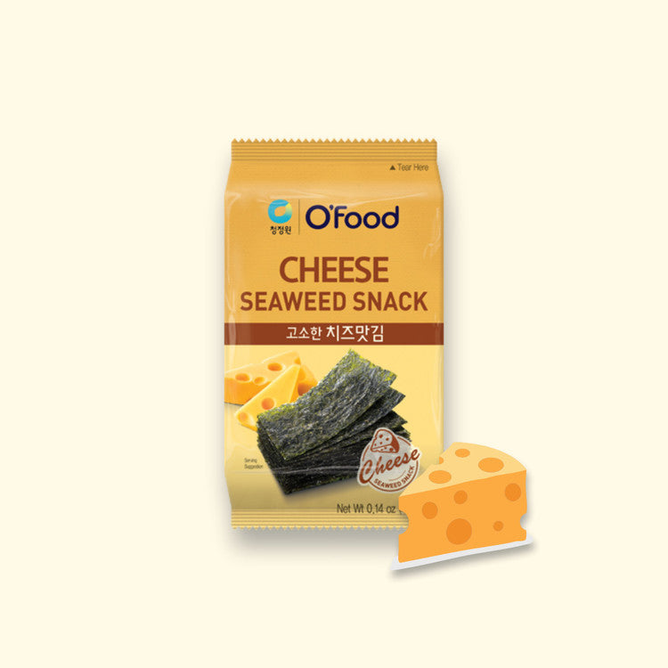 [CJW] Cheese Seaweed Snack 4gx 9Packs / 청정원 고소한 치즈맛김 4g x 9팩