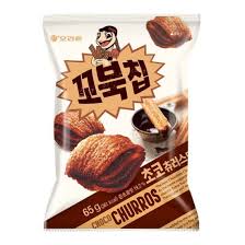 Orion Turtle Potato Chocolate Churros Flavored  Chips 80g/오리온 꼬북칩 초코츄러스맛 80g