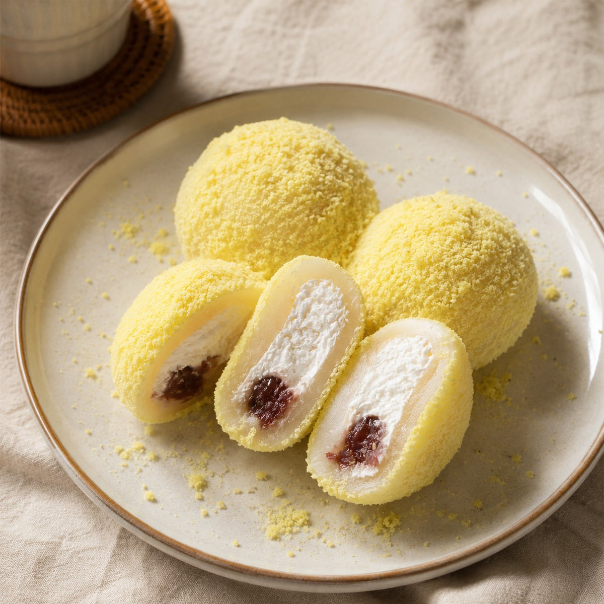 [Gosurok] Cream Mochi Rice Cake / Cream Choco Strawberry / Cream Mochi Ice Mochi / Made in Korea