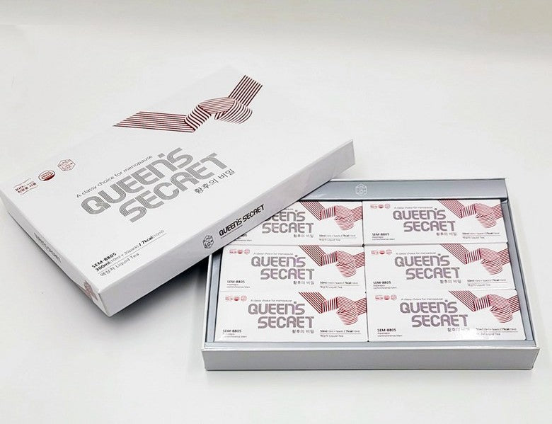[CH] Queen's Secret Women's Daily Wellness Liquid Sticks (10ml*30 Sticks) / 천효 황후의 비밀 여성 갱년기 영양제 10ml*30포
