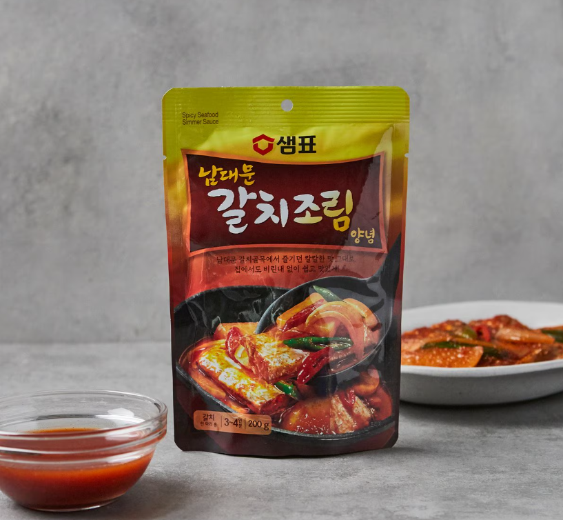 [Sempio] braised hairtail Sauce 200g 3-4 servings / 샘표 남대문 갈치 조림 양념 200g 3-4인분