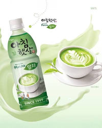 [Woongjin] Morning Rice Korean Rice Milk Matcha Flavor Achim Haetsal 500ml / 웅진 아침햇살 말차 500ml