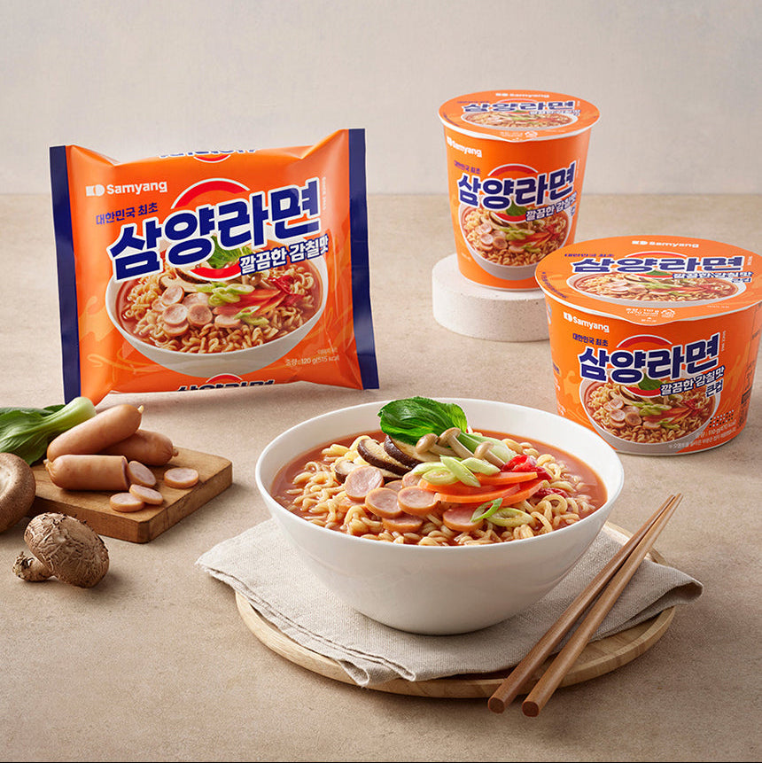 [Samyang] Samyang Ramen Original Pack (120gx5ea) / 삼양라면 깔끔한 감칠맛 멀티 (120gx5개입)