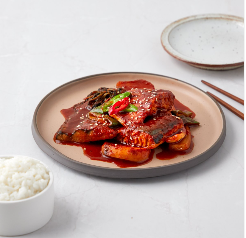 [Sempio] Busan Jagalchi Braised Mackerel Sauce 150g 3-4 serving/ 샘표 부산 자갈치 고등어 조림 양념 150g 3-4인분
