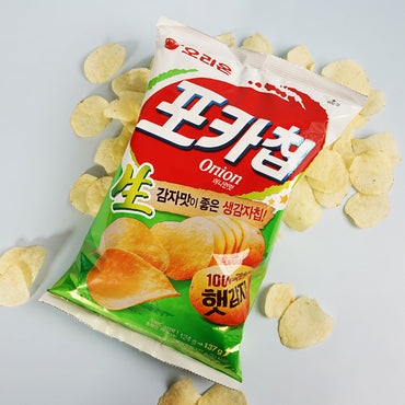 [Bundle of 2] Orion Poca Chips onion flavored 66g/ 오리온 포카칩 어니언 맛 66g
