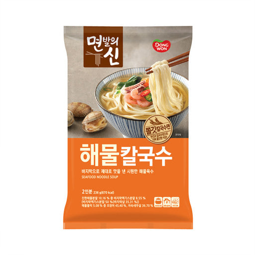 DW Seafood Kalguksu 면발의 신 해물 칼국수 236g
