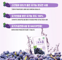 Greenae Organic Grape Juice 90ml x 30pack/그린애 유기농 포도추출액 즙 90mlx30포