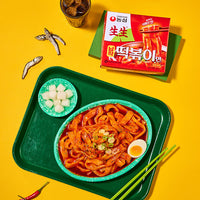 [Nongshim] Saengsaeng Flat Tteokbokki Noodles 258G / 농심 생생납작떡볶이면 258G