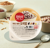 CJ Five Grain Cooked Rice 210g /CJ 햇반 맛있고 찰진 오곡밥 210g