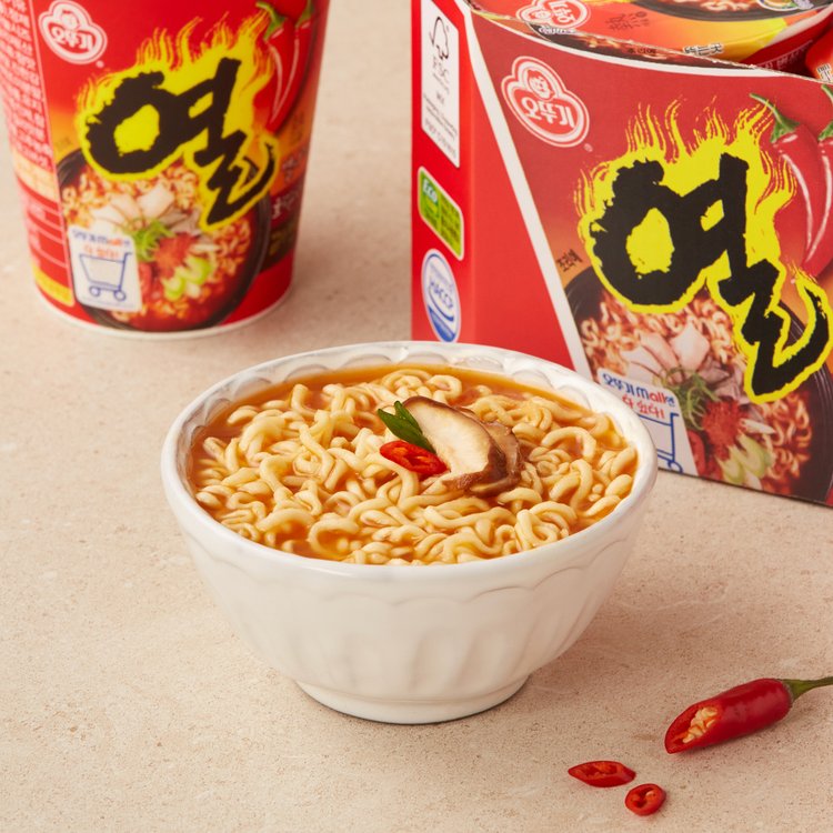 [OTOKI] Yeol Reamen Noodle Mini Cup 62g / 오뚜기 열라면 미니컵 62g