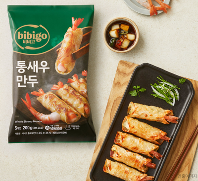 CJ Bibigo Whole Shrimp Dumpling  5ea 200g / CJ 비비고 통새우 만두 5개입 200g