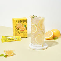 [Aroma Ville]Stevia Kombucha(Lemon/Strawberry Kiwi/Pineapple Passion Fruit) 5g × 10 stick 스테비아 콤푸차 (레몬/딸기키위/파인애플 패션후르츠)