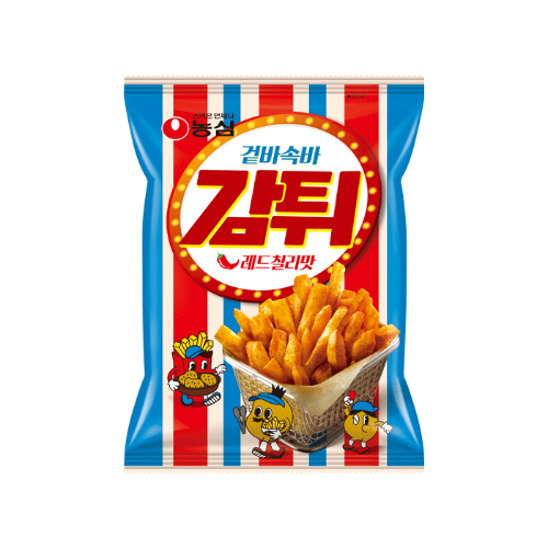 Nongshim French Fired Red Chilli Flavour 60g/농심 감튀 레드칠리 맛 60g