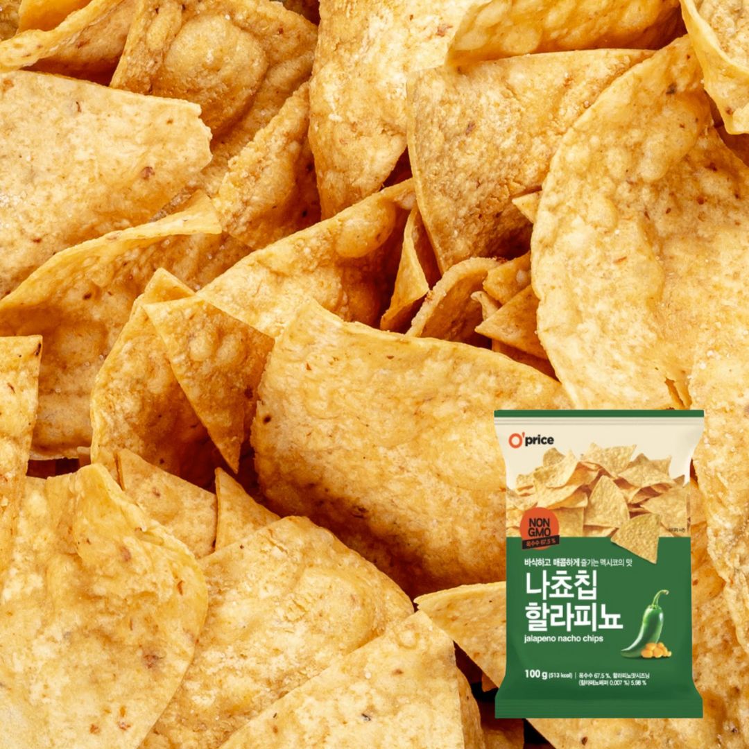 [Oprice] Jalapeno Nacho Chips 100g 오프라이스 나쵸칩 할라피뇨 100g